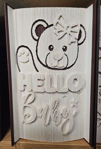 Hello Baby, by Davida Brock, Multilayer fold