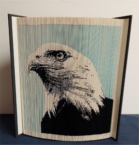 Eagle, by Deanna AmRhein, Two Tone fold