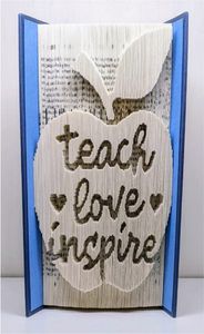 Teach Love Inspire, by Jamie Norton, Embossed fold