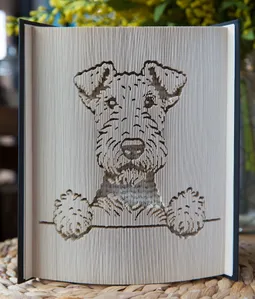 Dog, by Rachel Decapito, Inverted fold